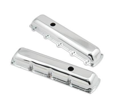 Mr Gasket - Mr Gasket 9422 Valve Cover Chrome Plated Pair for Oldsmobile