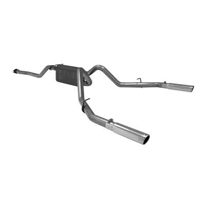Flowmaster - Flowmaster 817529 American Thunder Stainless Cat-Back Exhaust Ford/Mazda 3.0 4.0