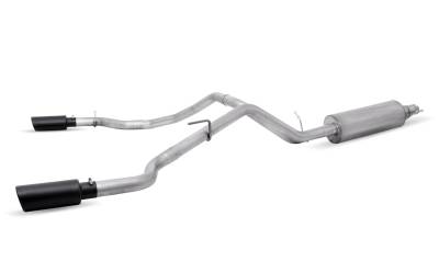 Gibson Performance Exhaust - Gibson 69550B Stainless Dual Sport Cat-Back Exhaust 19-23 Ford Ranger 2.3L