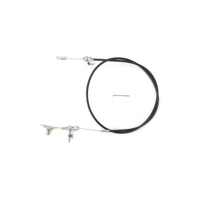 Lokar - Lokar KD-2FMXU 48" Universal Black Housing FMX Kickdown Cable
