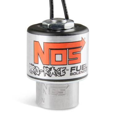 NOS/Nitrous Oxide System - NOS 18075BNOS Pro Race Fuel Solenoid w/Bottom Exit-Black