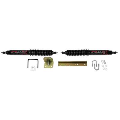 Skyjacker - Skyjacker 8200 Blk Dual Steering Stabilizer Kit for 55-95 Wrangler/CJ/Scrambler