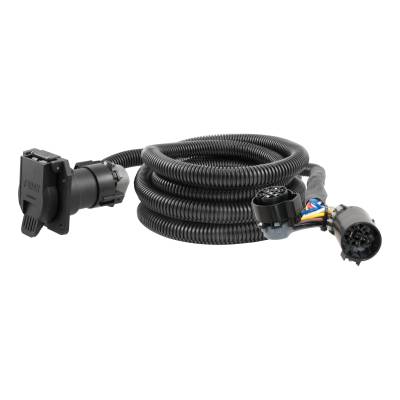 CURT - CURT 57010 7-Way Extension Harness for 5th Wheel & Gooseneck