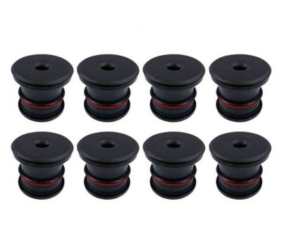 S&B Filters - S&B Filters Silicone Rubber Body Mount Set Black 08-16 Super Duty 81-1003