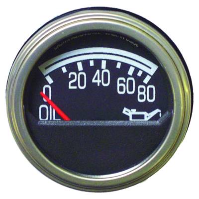 Crown Automotive Jeep Replacement - Crown Automotive J5750279 Oil Pressure Gauge for CJ5/CJ7/Scrambler