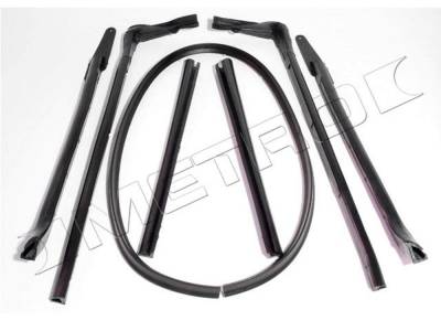 Metro Moulded Parts - Metro Moulded RR 1813 Convertible Top Roof Rail Seal
