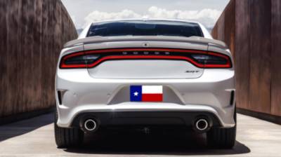 Dallas Automotive Restyling - DAR ABS-789 Rear Lip Mount Spoiler Unpainted Lighted