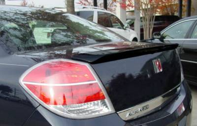 Dallas Automotive Restyling - DAR FG-056 Saturn Aura Large Lip Mount Rear Spoiler Unpainted