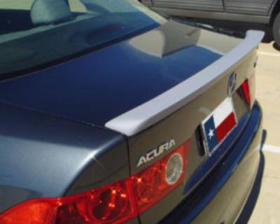 Dallas Automotive Restyling - DAR FG-010 Acura TSX Lip Mount Rear Spoiler Unpainted