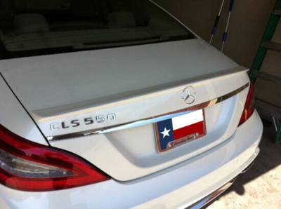 Dallas Automotive Restyling - DAR FG-289 Mercedes CLS Lip Mount Rear Spoiler Unpainted