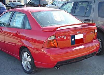 Dallas Automotive Restyling - DAR FG-130 Ford Focus Post Mount Rear Spoiler Unpainted