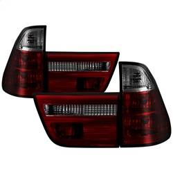 Spyder Auto - Spyder Auto 5000842 Red/Smoked Euro Style Taillights for 00-06 BMW X5