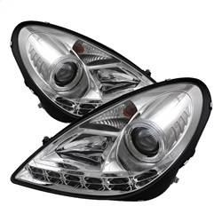 Spyder Auto - Spyder Auto 5032539 DRL LED Projector Headlights 05-10 Mercedes SLK
