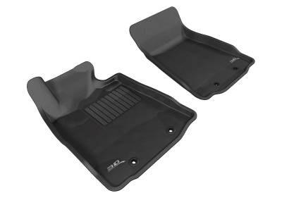 3D MAXpider - MAXpider L1NS03811509 Kagu Floor Mat Front Black for 370Z