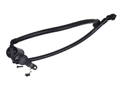 J&L Oil Separator Co - J&L Oil Separator 3.0 Passenger Side Mounted Oil Separator Black 3052P-B