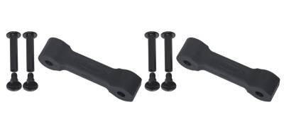 Kentrol - Kentrol 70071 Black Replacment Hood Catch Rubber Pair for 07-18 Jeep Wrangler JK