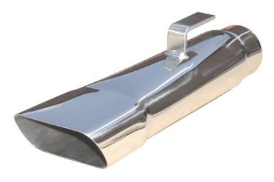 Pypes Performance Exhaust - Pypes EVT80 2.5" Stainless Exhaust Tail Pipe Tip Set for 68-70 Dodge Charger