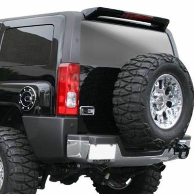WingTech - WingTech Custom Style Roof Mount Rear Spoiler Lighted WT-14267