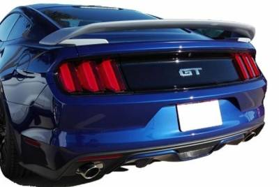 WingTech - WingTech Custom Style Two Post Rear Spoiler Un-Lighted ABS-416A