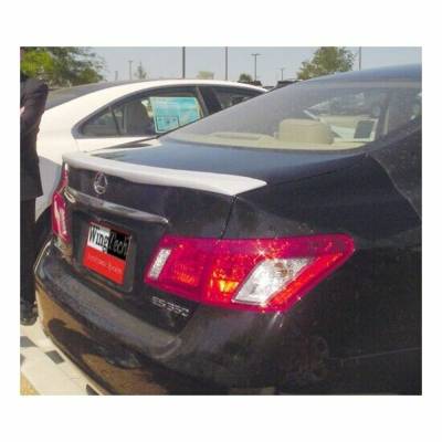 WingTech - WingTech Custom Style Lip Mount Rear Spoiler Un-Lighted ABS-193