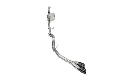 Corsa Performance - Corsa Performance 21148BLK Xtreme Cat-Back Exhaust System for 21-25 Ford F150