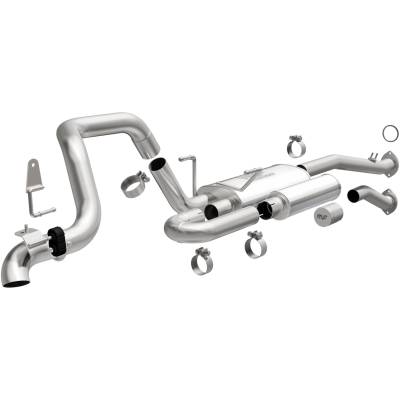 MagnaFlow Exhaust Products - MagnaFlow 19538 Overland Series Stainless Cat-Back System for 96-02 4Runner