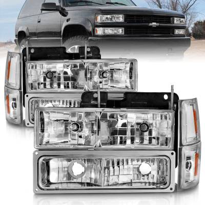 Anzo USA - Anzo USA 111506 Crystal Headlight Set