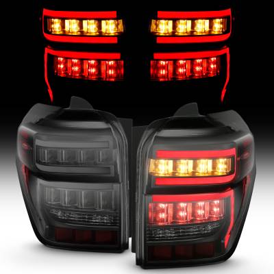 Anzo USA - Anzo USA 311312 Taillight Assembly for 14-23 Toyota 4Runner