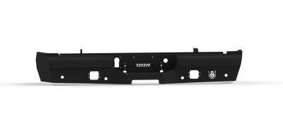 Road Armor - Road Armor 3202VR0B Vaquero Non-Winch Rear Bumper 20-26 Silverado 2500/3500