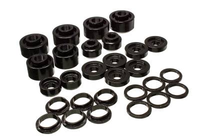 Energy Suspension - Energy Suspension 4.4120G Body Mount Set for Ford Cab & Chassis Crew Cab Pickup