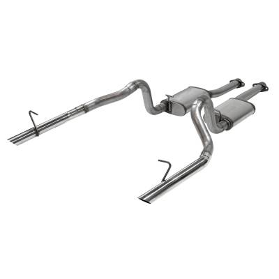 Flowmaster - Flowmaster 717213 Exhaust System for 86-93 Ford Mustang