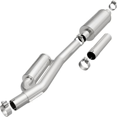 MagnaFlow Exhaust Products - MagnaFlow 19533 Direct-Fit Muffler Replacement Kit w/Muffler for Chevy/GMC