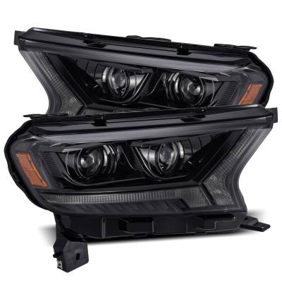 AlphaRex - AlphaRex 880121 Black Projector Headlights for 19-23 Ford Ranger