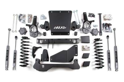 BDS Suspension - BDS Suspension BDS183H 6.5" NX2 Lift w/6" Coils High for 00-06 K1500/SUV