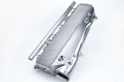 CSF Cooling - Racing & High Performance Division - CSF Cooling 8200 Charge-Air Cooler Manifold Raw Billet for A90 Supra/BMW B58