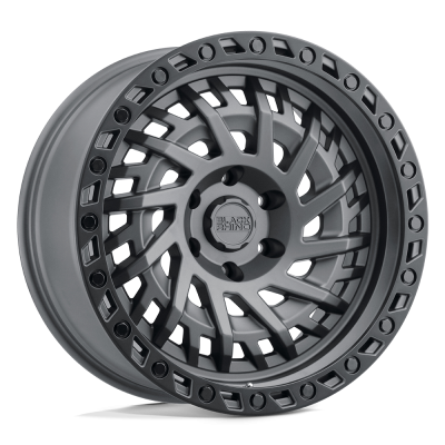 Black Rhino Hard Alloys - Black Rhino Wheels SHREDDER 17x9 5x5.0 -18mm Gunmetal/Black 1790SHD-85127G71