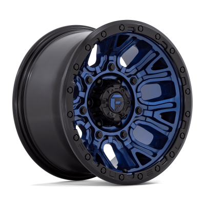 Fuel 1PC - Fuel Off Road D82717907550 D827 TRACTION 17x9 5x5.0 1mm Dark Blue/Black