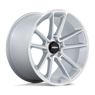 Rotiform - Rotiform Wheels R192 BTL 22x12 5x120 15mm Gloss Silver/Machined R192222011+15