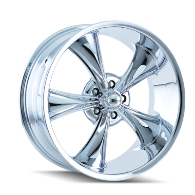 Ridler Wheels - Ridler Wheels 695 Series 18x8 5x4.75 0mm Chrome 695-8861C