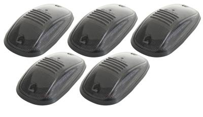 Pacer Performance - Pacer 20-247S LED Smoke Hi-5 Cab Roof Light Kit 03-17 Dodge Style