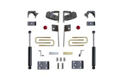 MaxTrac - MaxTrac 201950 5" Rear Flip Kit w/Shocks for 19-25 Silverado/Sierra 1500 2WD/4WD