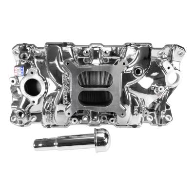 Edelbrock - Edelbrock 2703-CP Performer EPS Intake Manifold w/Oil Fill Tube