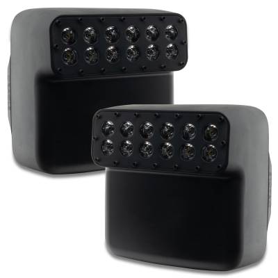 Oracle Lighting - Oracle 5855-001 LED Off-Road Side Mirrors for 18+ Jeep Wrangler JL/Gladiator JT