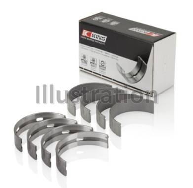 King Engine Bearings - King Bearings MB4532XA Main Bearing Set for Mercedes Benz OM 642