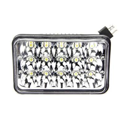 Quake LED - Quake LED QTE066 4X6" Work Light headlight 45 Watt High-low Tempest