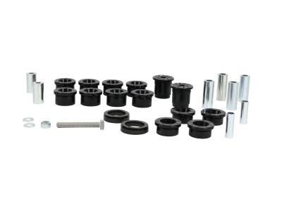 Whiteline - Whiteline W56423 Front Control Arm Upper & Lower Bushing for 07-14 Jeep Wrangler