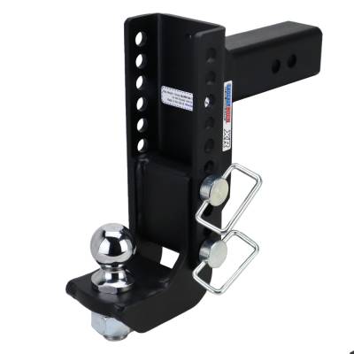Shocker Hitch - Shocker Hitch SH-XR125-10-320-2 Shocker XR 16K 2.5" Adjustable Receiver Hitch