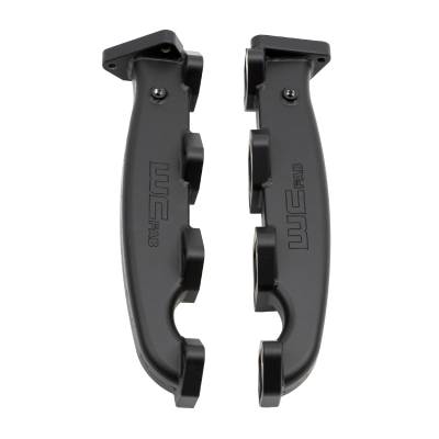 Wehrli Custom Fabrication - Wehrli WCF100363 Exhaust Manifold Kit Billet w/Gaskets & Hardware 01-16 Duramax