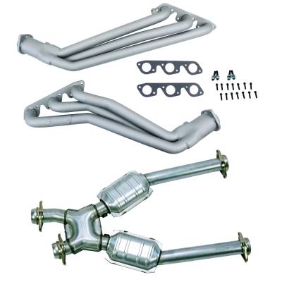 BBK Performance Parts - BBK 16392 Long Tube Headers & Mid Pipe for 99-04 Mustang V6 1-5/8"