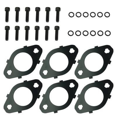 Industrial Injection - Industrial Injection 248611 Exhaust Manifold Bolt/Gasket Kit for 98.5-24 Cummins